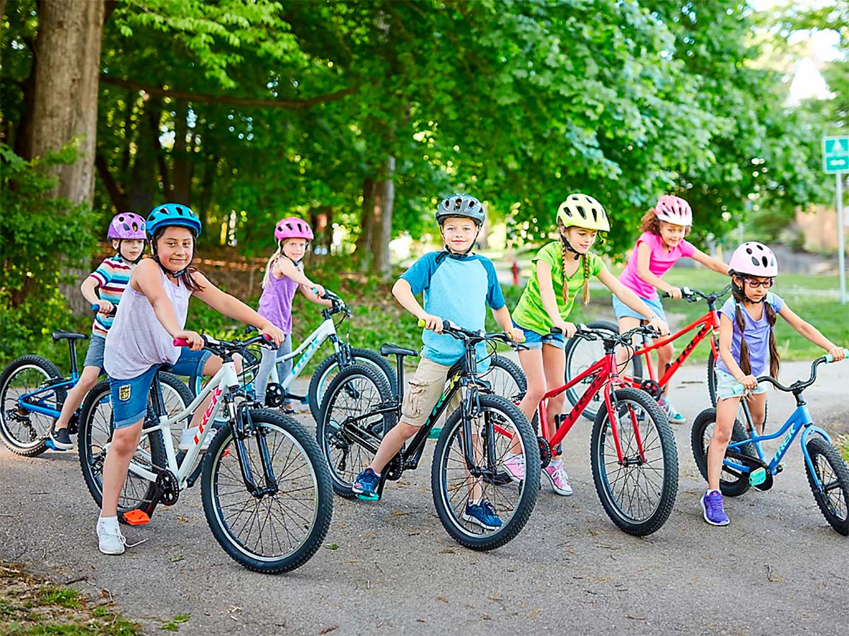 Casco De Bicicleta Para Niños 3 a 8 Años Verde