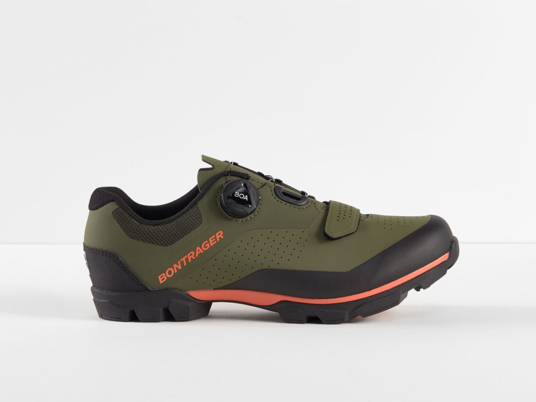 Zapatillas Bontrager Foray Montaña 45 Olive Grey/Radioactive OG