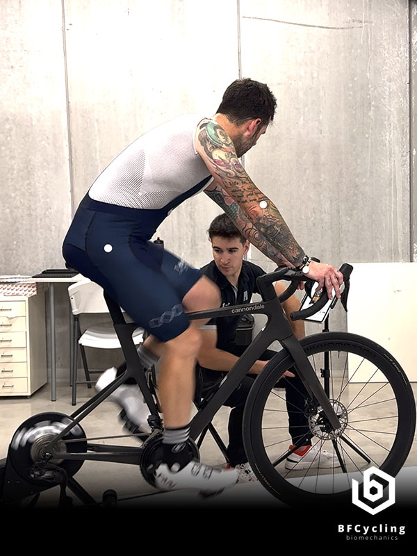 Estudio Biomecánico de la bicicleta BFCycling T-Bikes