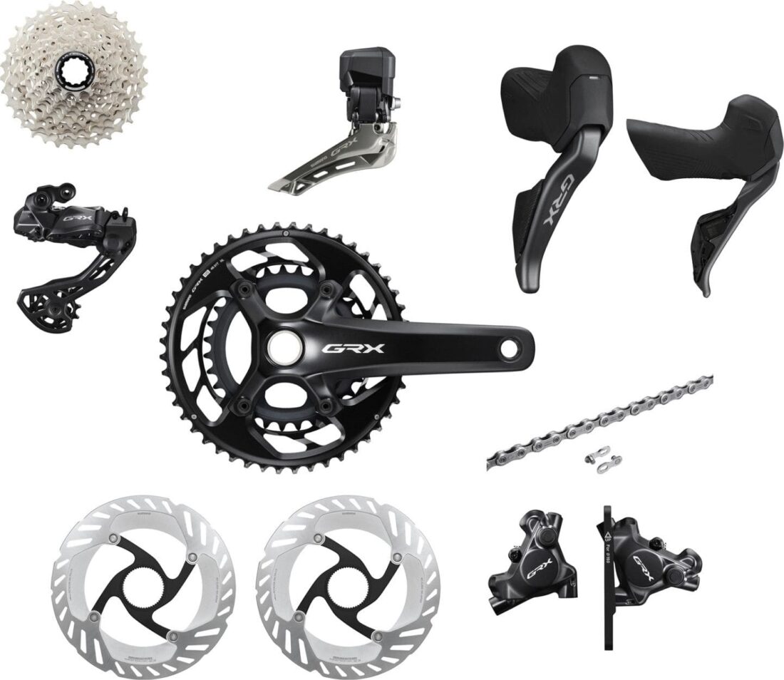 Kit Grupo Completo Shimano GRX Di2 RX825 (48-31/11-34)