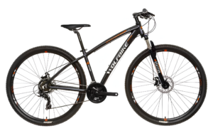 Wolfbike Ice Storm 29 3×7 T/17 Disc Mec. negro-naranja