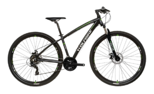 Wolfbike Ice Storm 29″” 3X7 T/17 negro-verde Disc Mecanic